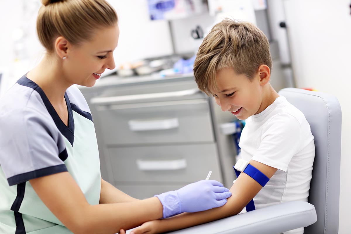 badania krwi u dziecka